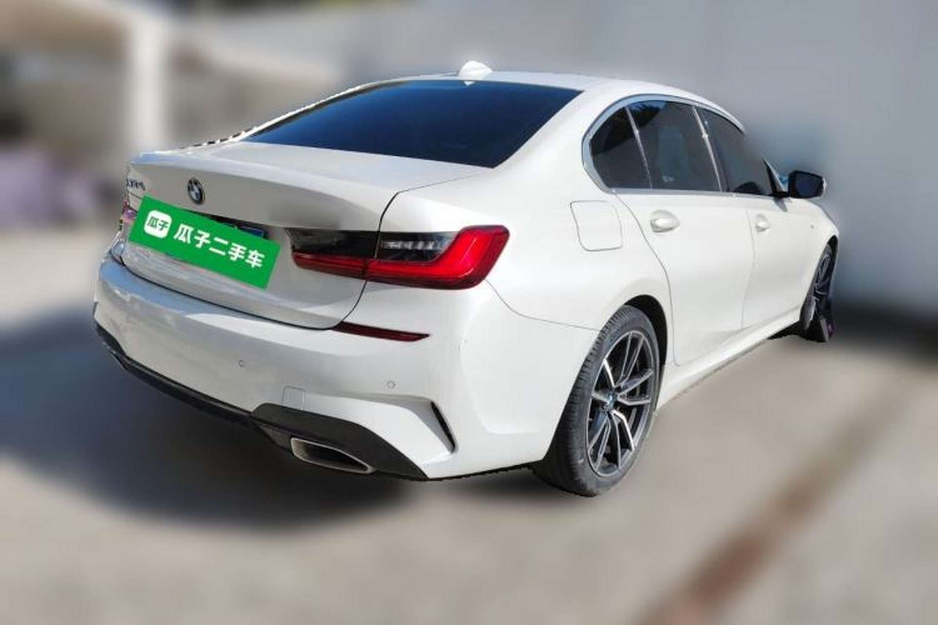 Used BMW 3 Series 2021 Facelifted 320Li M Sport Package Rear Right 45 Deg
