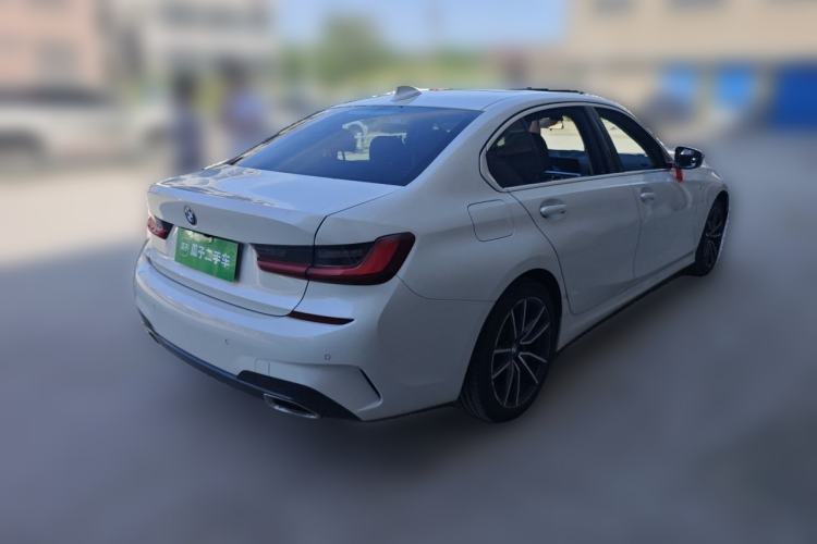 Used BMW 3 Series 2021 Second Facelift 320Li M Sport Package Rear Right 45 Deg