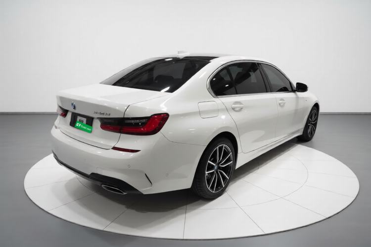 Used BMW 3 Series 2021 Second Facelift 325Li M Sport Package Rear Right 45 Deg