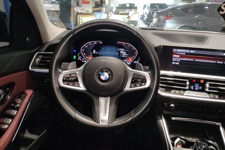 Used BMW 3 Series 2021 Second Facelift 325i M Sport Night Edition Package Steering Wheel