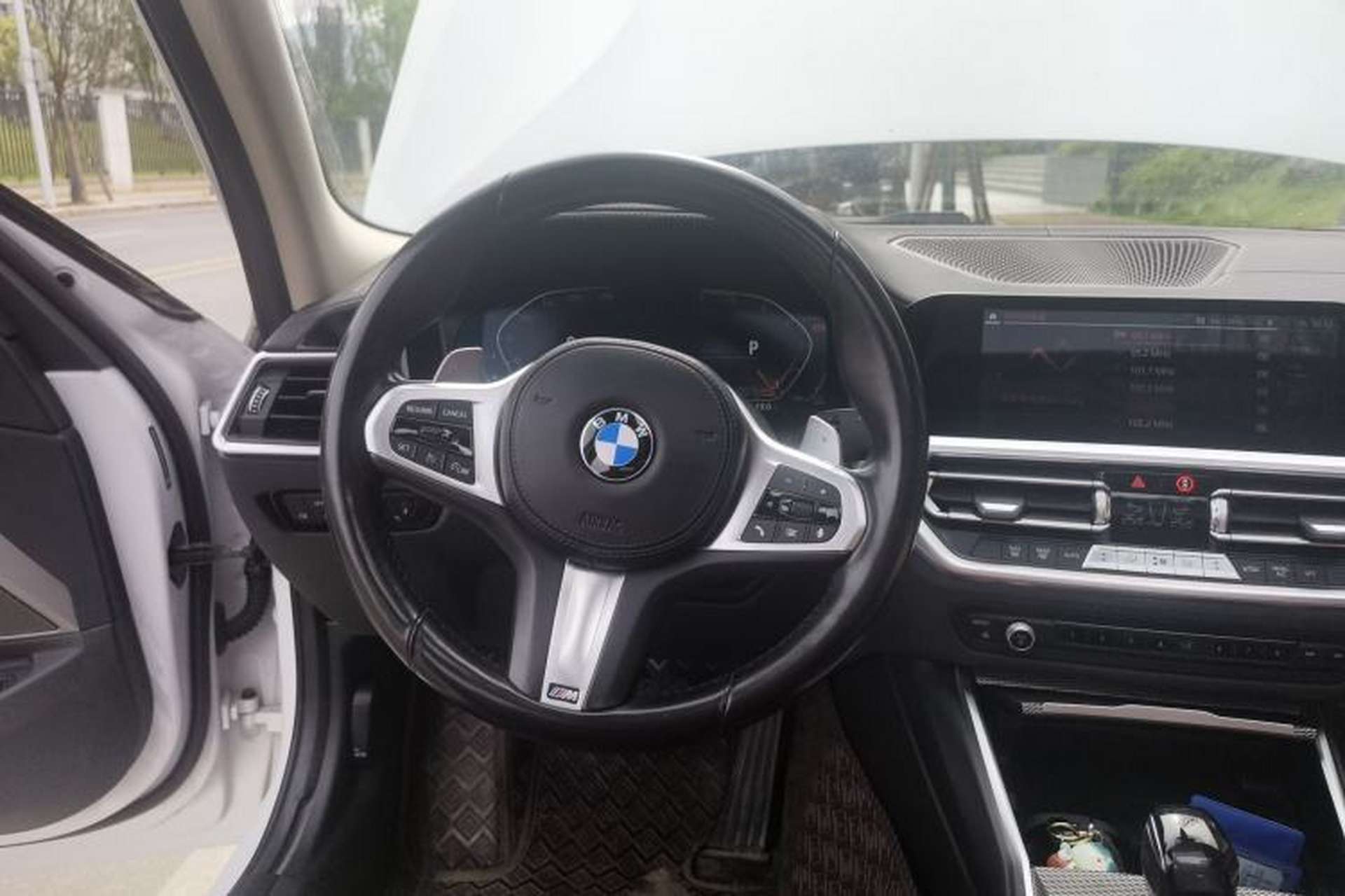 Used BMW 3 Series 2021 Second Facelift 325i M Sport Night Edition Package Steering Wheel