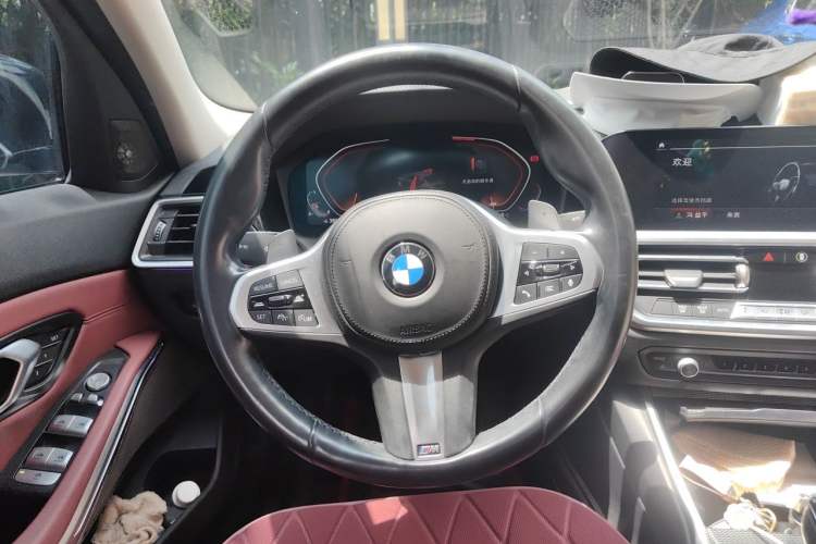 Used BMW 3 Series 2021 Restyled 330Li xDrive M Sport Night Edition Package Steering Wheel