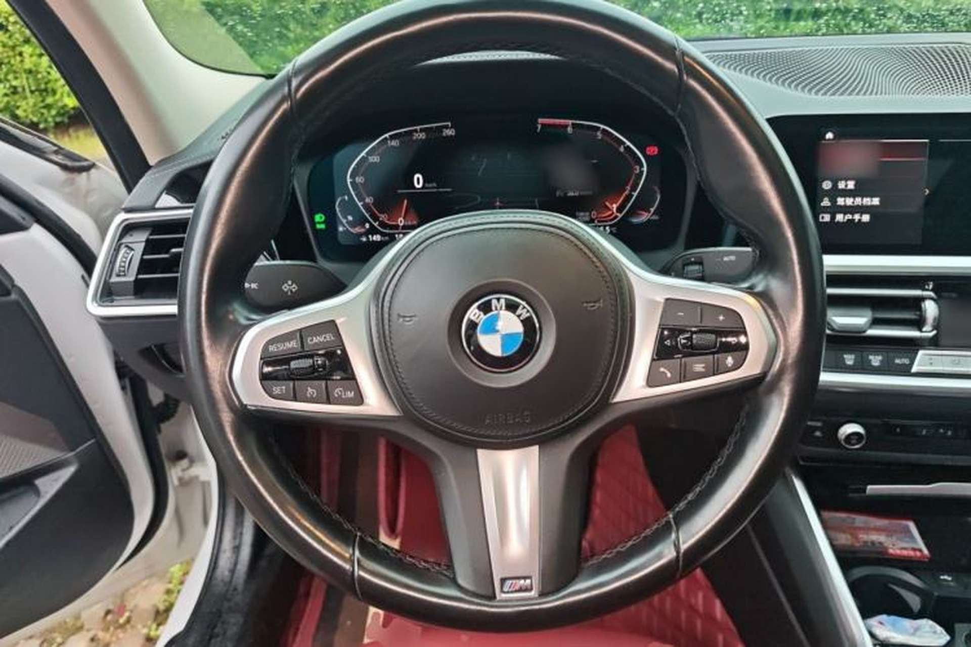 Used BMW 3 Series 2021 Second Facelift 320Li M Sport Package Steering Wheel