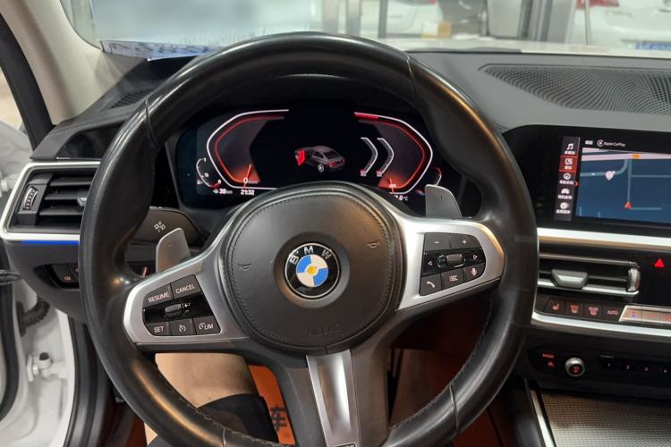 Used BMW 3 Series 2021 Second Facelift 325Li M Sport Night Edition Package Steering Wheel