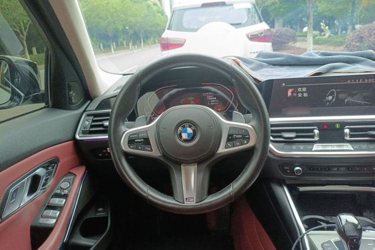 Used BMW 3 Series 2021 Second Facelift 325i M Sport Night Edition Package Steering Wheel