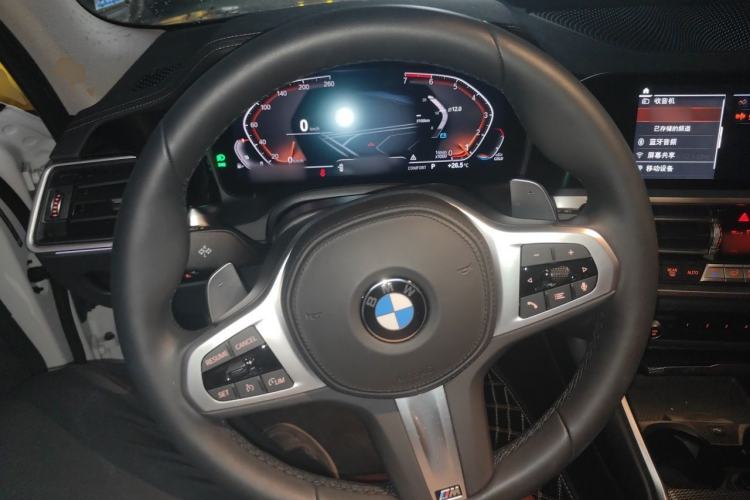 Used BMW 3 Series 2021 Second Facelift 325i M Sport Night Edition Package Steering Wheel