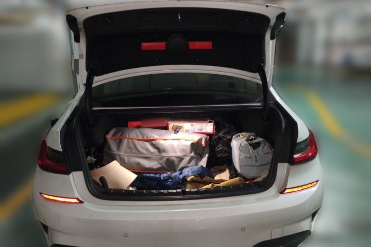 Used BMW 3 Series 2021 Second Facelift 325Li M Sport Night Edition Package Trunk