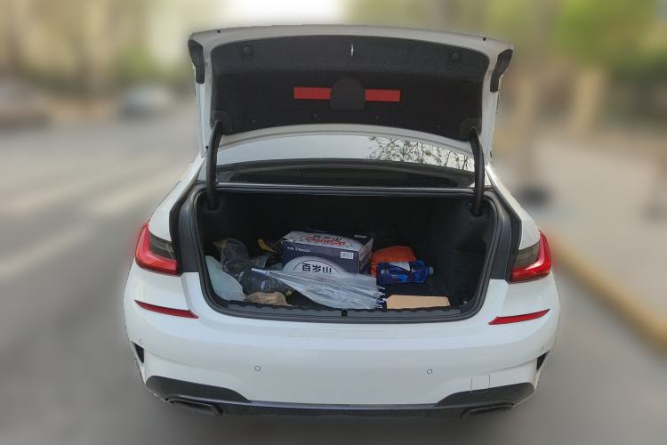 Used BMW 3 Series 2021 Second Facelift 330i M Sport Night Edition Package Trunk