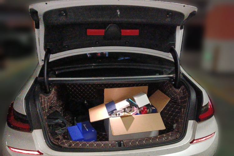 Used BMW 3 Series 2021 Restyled 325i M Sport Night Edition Package Trunk