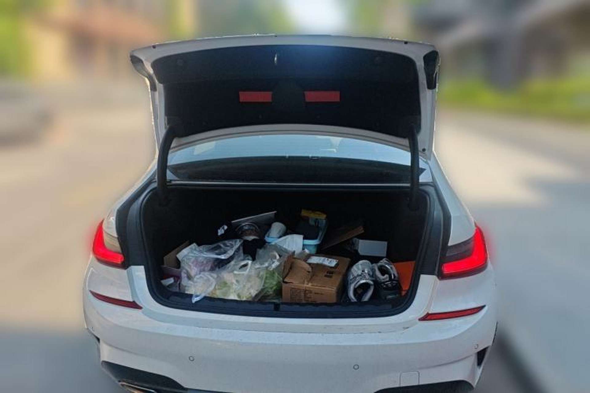 Used BMW 3 Series 2021 325Li M Sport Package Trunk