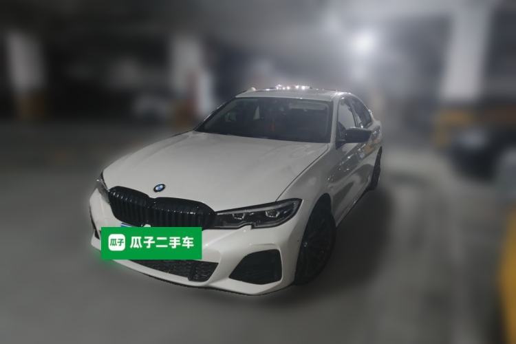 Used BMW 3 Series 2021 Second Facelift 325i M Sport Night Edition Package Guazi used car, China used car export, Used car for sale, Used cars, Cheapest cars for sale