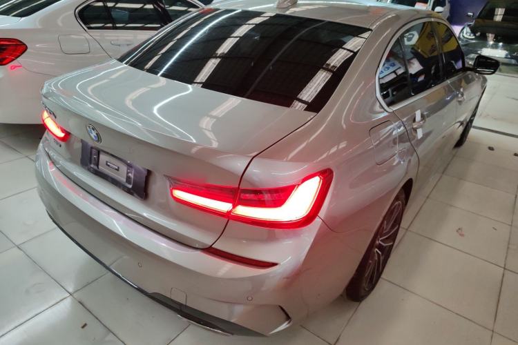Used BMW 3 Series 2021 Restyled 325Li xDrive M Sport Package Rear Right 45 Deg