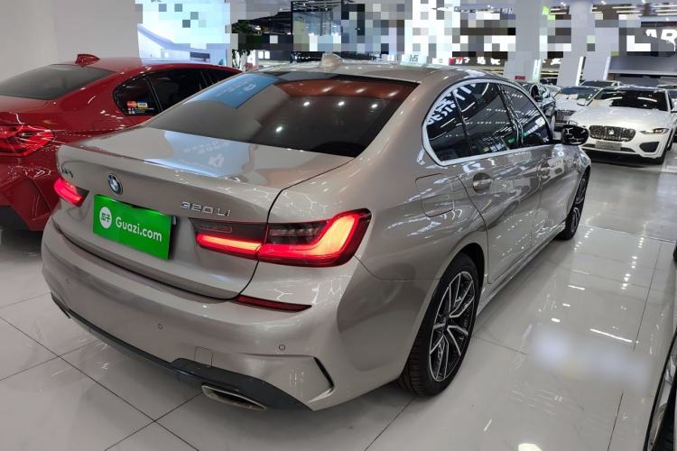 Used BMW 3 Series 2021 320Li M Sport Package Rear Right 45 Deg