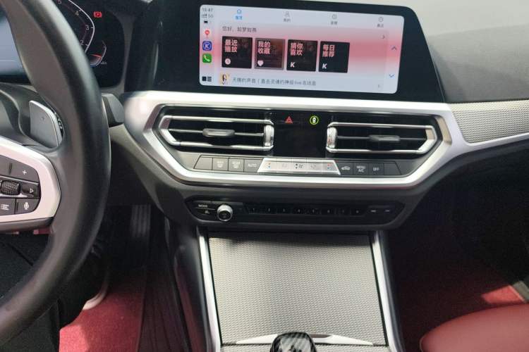Used BMW 3 Series 2022 Revised 325i M Sport Night Edition Package Audio And AC Panel