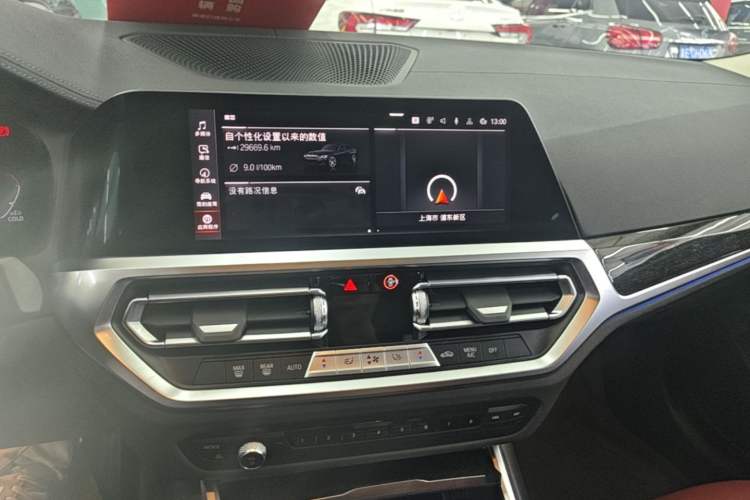 Used BMW 3 Series 2022 325Li M Sport Package Audio And AC Panel