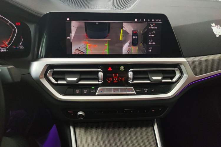 Used BMW 3 Series 2022 Restyled 325Li M Sport Night Edition Package Audio And AC Panel