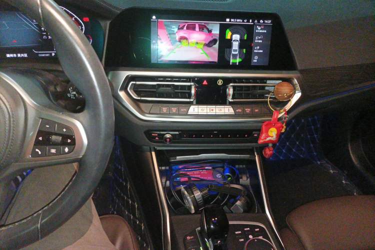 Used BMW 3 Series 2022 Updated 325i M Sport Package Audio And AC Panel