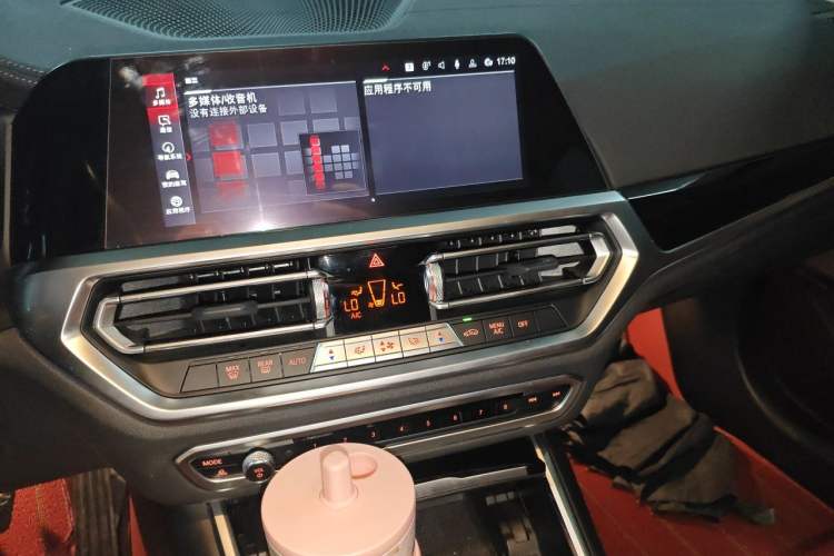 Used BMW 3 Series 2022 Restyled 320Li M Sport Package Audio And AC Panel