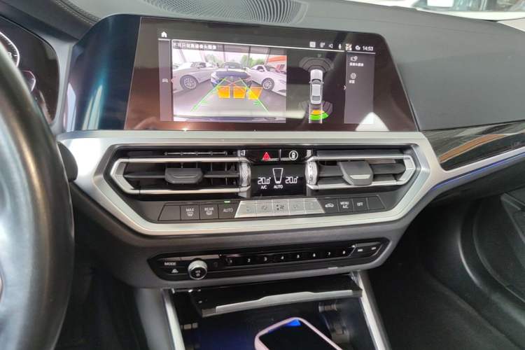 Used BMW 3 Series 2022 325Li M Sport Package Audio And AC Panel