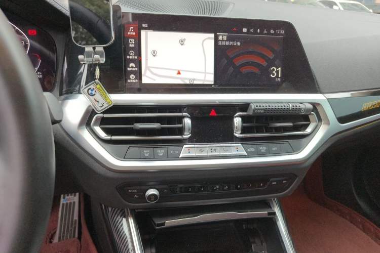 Used BMW 3 Series 2022 Restyled 320Li M Sport Package Audio And AC Panel