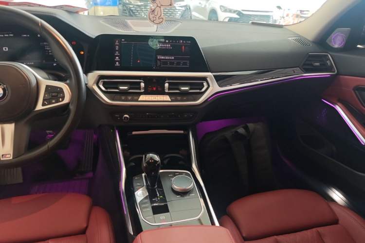 Used BMW 3 Series 2022 Restyled 320Li M Sport Package Audio And AC Panel