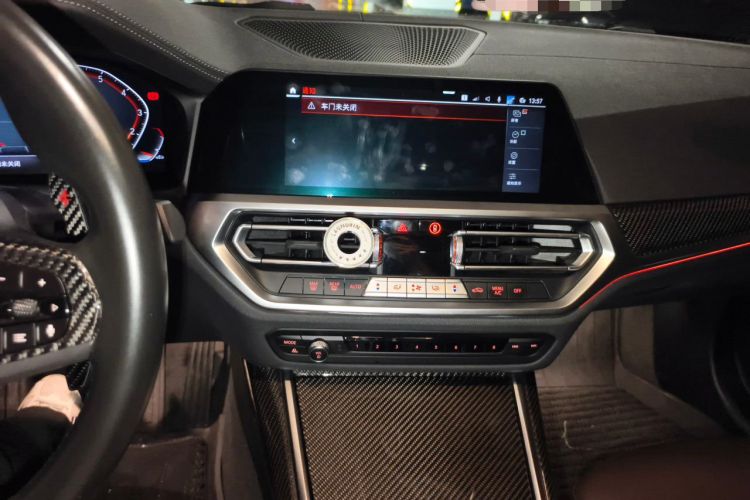 Used BMW 3 Series 2022 325i M Sport Night Edition Package Audio And AC Panel