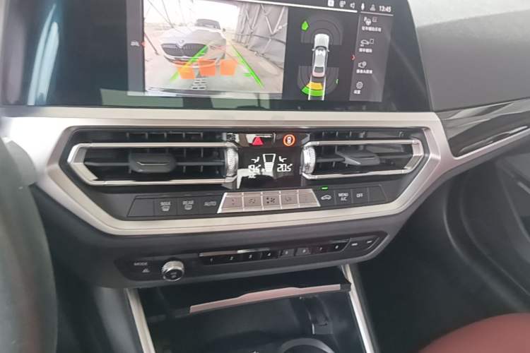 Used BMW 3 Series 2022 Updated 325Li M Sport Package Audio And AC Panel