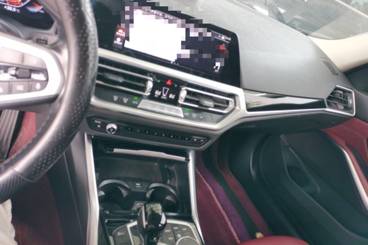 Used BMW 3 Series 2022 Restyled 320Li M Sport Package Audio And AC Panel
