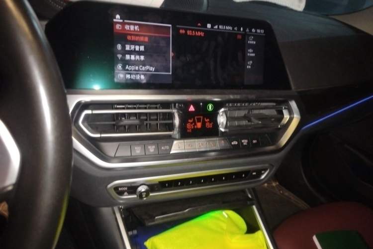 Used BMW 3 Series 2022 325Li M Sport Package Audio And AC Panel