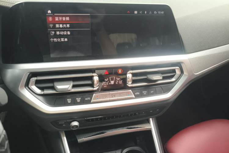 Used BMW 3 Series 2022 Updated 325i M Sport Package Audio And AC Panel