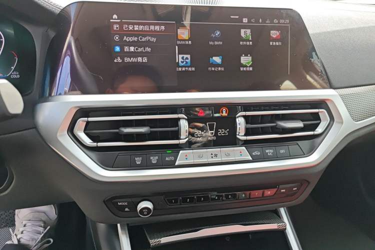 Used BMW 3 Series 2022 Revised 325i M Sport Night Edition Package Audio And AC Panel