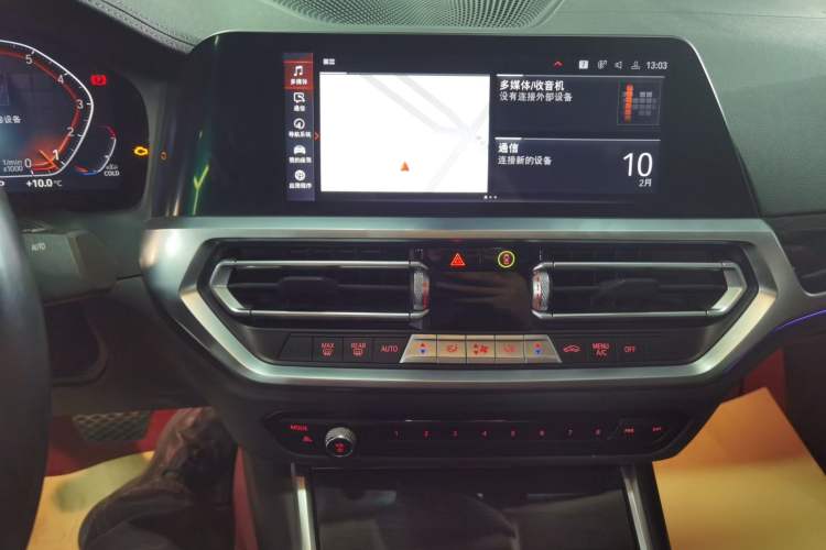 Used BMW 3 Series 2022 325Li M Sport Package Audio And AC Panel