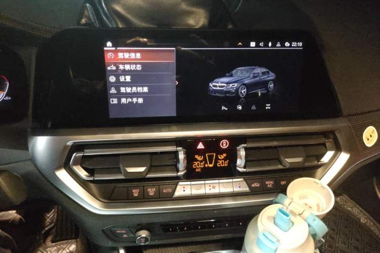 Used BMW 3 Series 2022 Updated 325i M Sport Package Audio And AC Panel