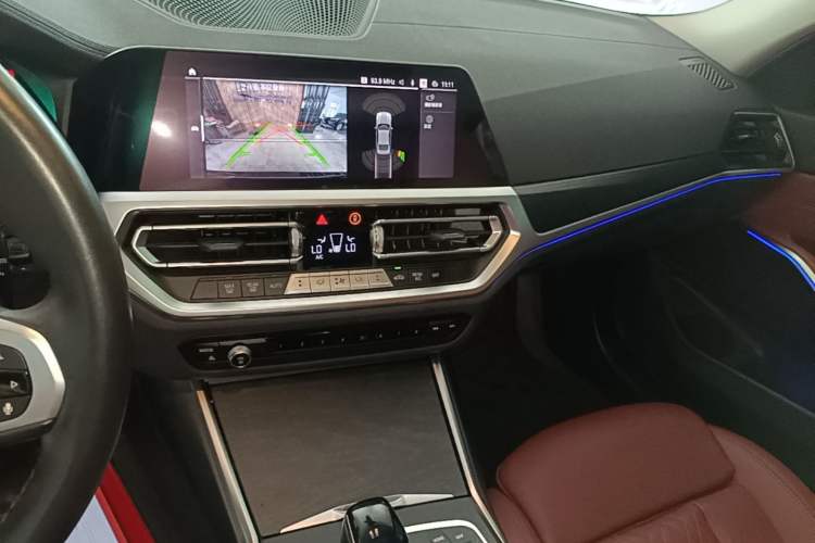 Used BMW 3 Series 2022 Updated 325i M Sport Package Audio And AC Panel