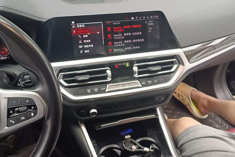 Used BMW 3 Series 2022 Updated 325Li M Sport Package Audio And AC Panel