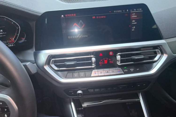 Used BMW 3 Series 2022 Revised 325i M Sport Night Edition Package Audio And AC Panel