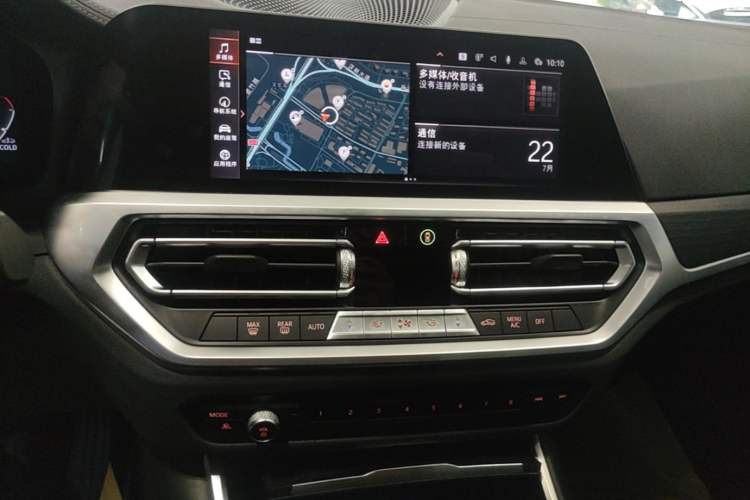 Used BMW 3 Series 2022 Updated 325i M Sport Package Audio And AC Panel