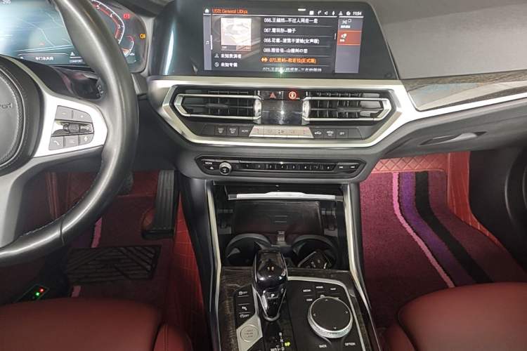 Used BMW 3 Series 2022 325Li M Sport Package Audio And AC Panel