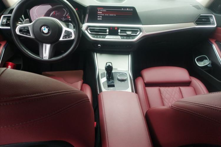 Used BMW 3 Series 2022 325i M Sport Night Edition Package Center Console