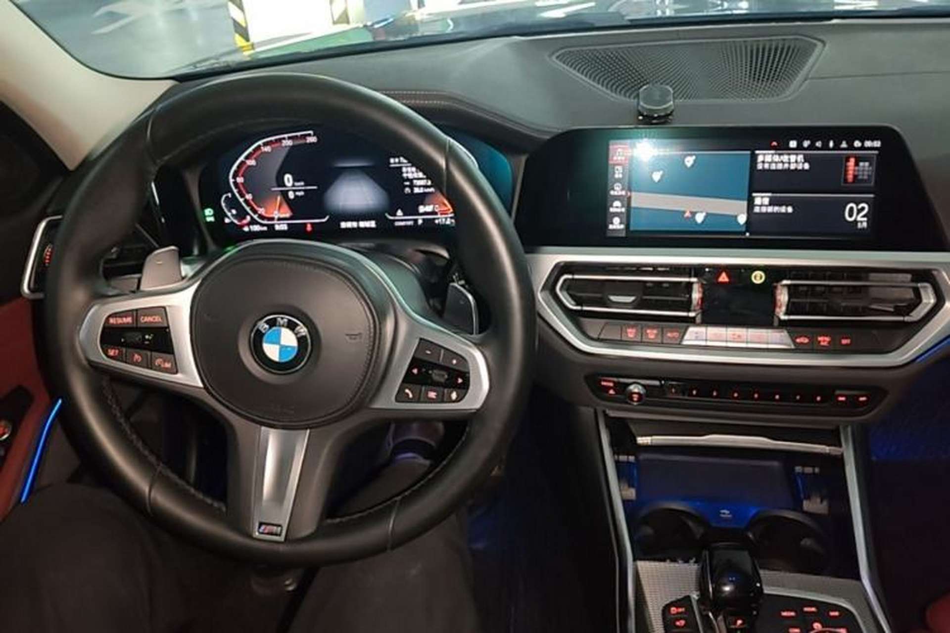 Used BMW 3 Series 2022 Revised 325i M Sport Night Edition Package Center Console