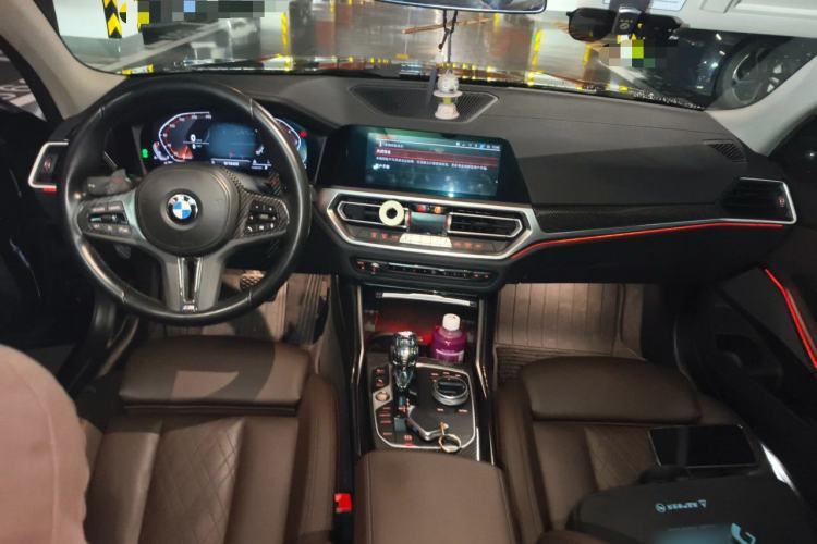 Used BMW 3 Series 2022 325i M Sport Night Edition Package Center Console