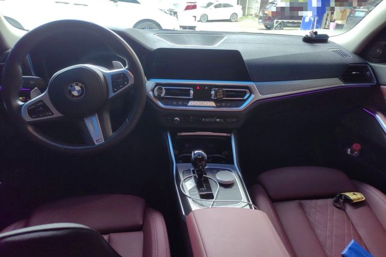 Used BMW 3 Series 2022 Revised 325i M Sport Night Edition Package Center Console