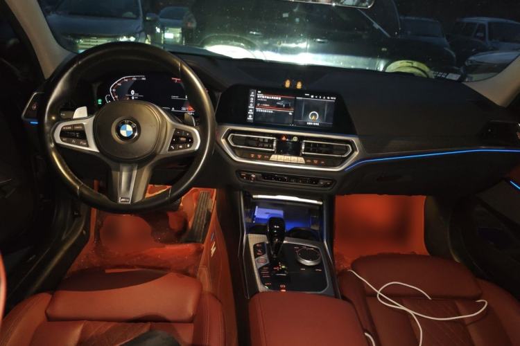 Used BMW 3 Series 2022 325Li M Sport Night Edition Package Center Console