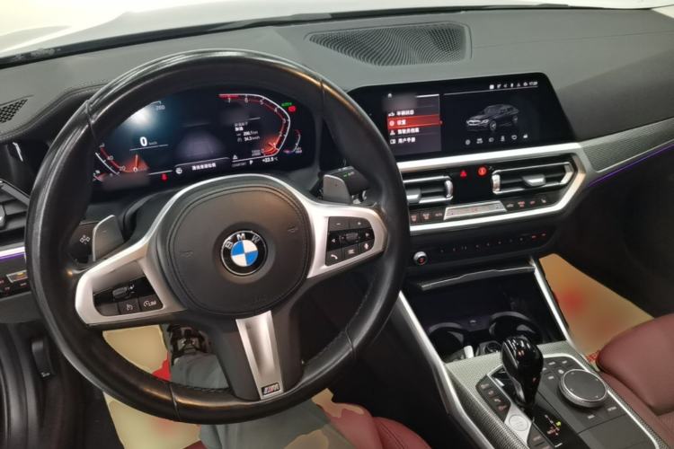 Used BMW 3 Series 2022 Revised 325i M Sport Night Edition Package Center Console