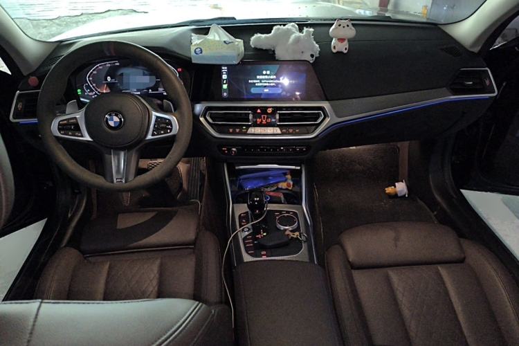 Used BMW 3 Series 2022 325Li M Sport Night Edition Package Center Console