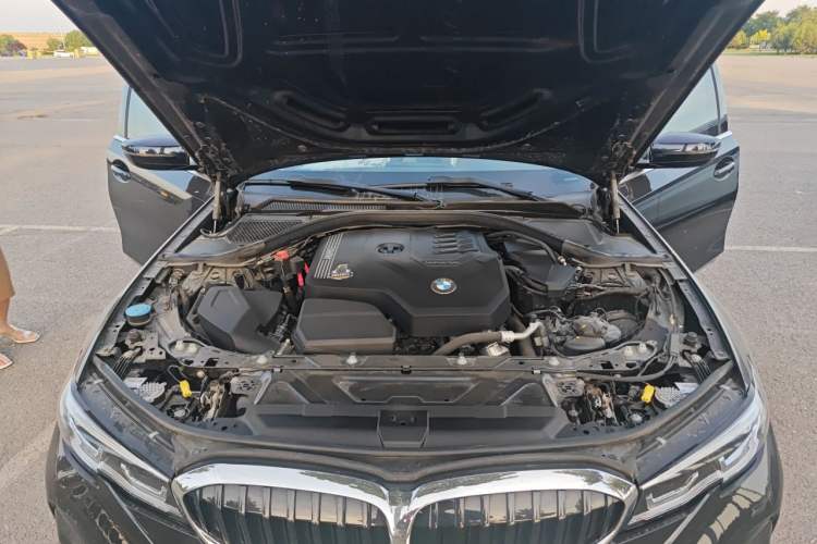 Used BMW 3 Series 2022 325Li M Sport Package Engine Bay