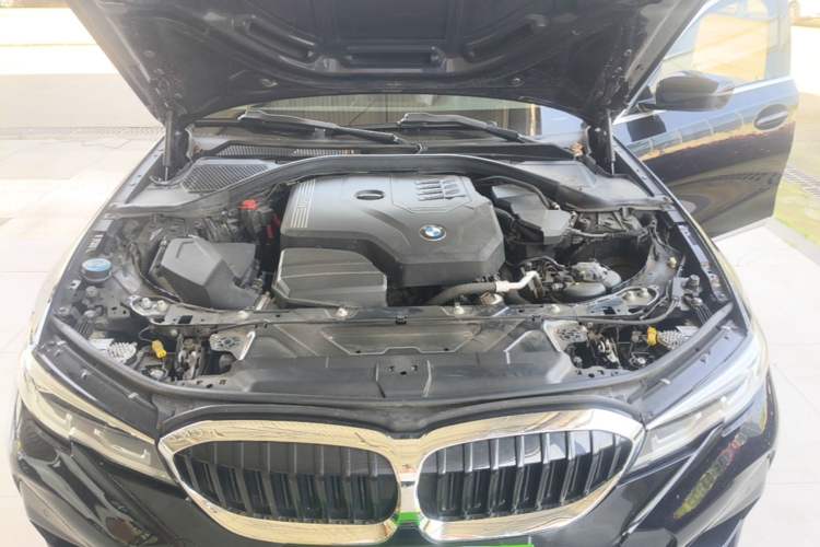 Used BMW 3 Series 2022 Updated 325Li M Sport Package Engine Bay