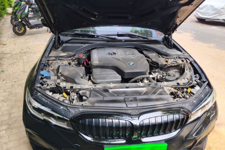 Used BMW 3 Series 2022 325Li M Sport Night Edition Package Engine Bay