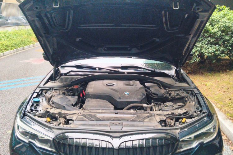 Used BMW 3 Series 2022 325Li M Sport Night Edition Package Engine Bay