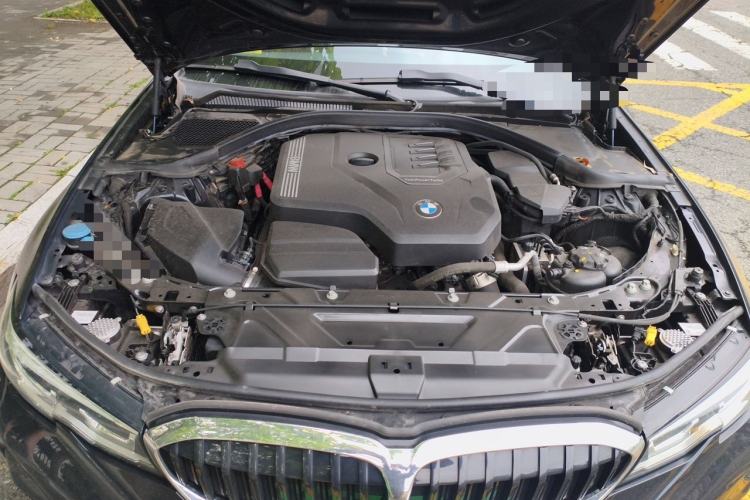 Used BMW 3 Series 2022 325Li M Sport Package Engine Bay